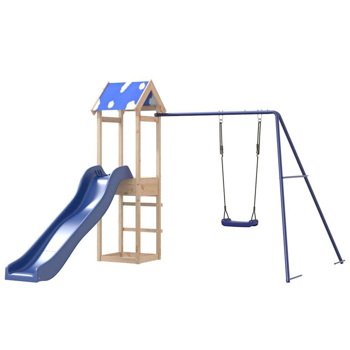 Set de joacă pentru exterior, lemn masiv de pin - WALTI WALTI