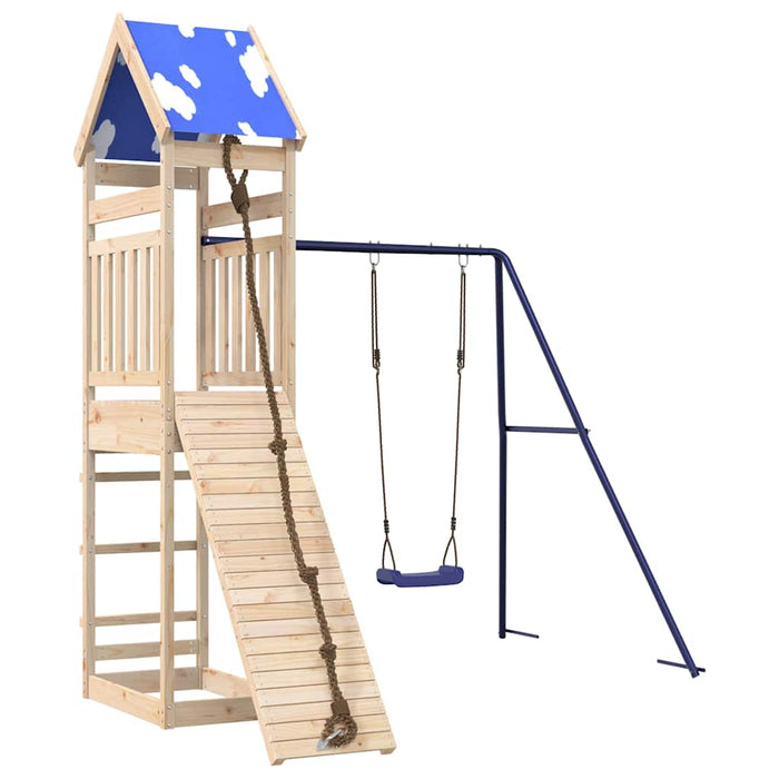 Set de joacă pentru exterior, lemn masiv de pin WALTI