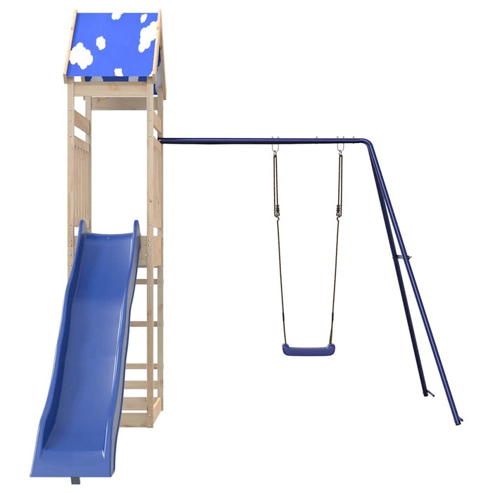 Set de joacă pentru exterior, lemn masiv de pin WALTI