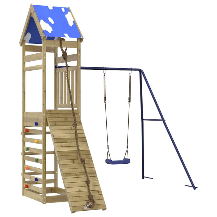 Set de joacă pentru exterior, lemn de pin impregnat WALTI
