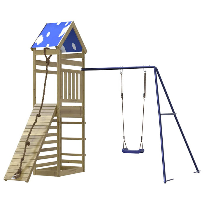Set de joacă pentru exterior, lemn de pin impregnat WALTI