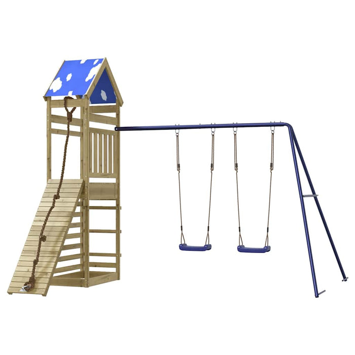 Set de joacă pentru exterior, lemn de pin impregnat - WALTI WALTI