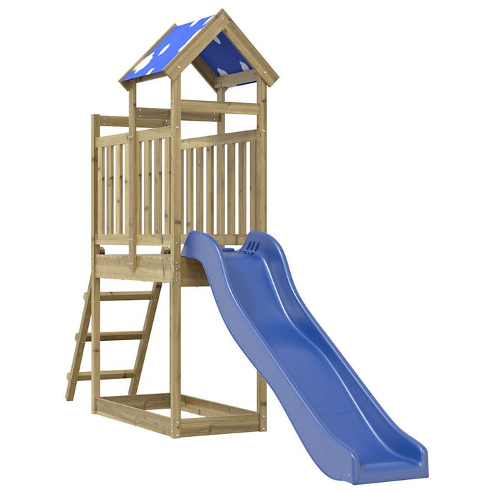 Set de joacă pentru exterior, lemn de pin impregnat - WALTI WALTI