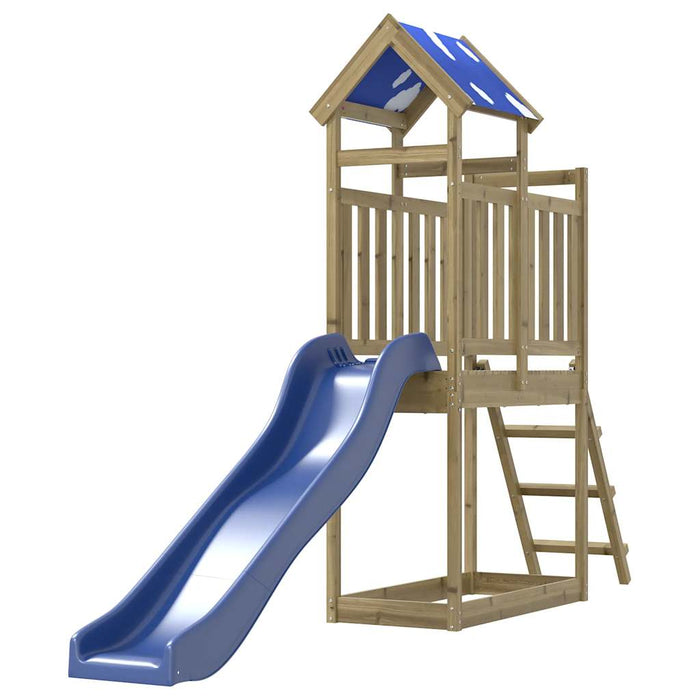 Set de joacă pentru exterior, lemn de pin impregnat - WALTI WALTI