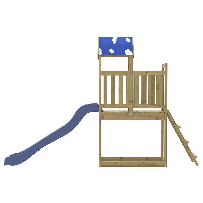Set de joacă pentru exterior, lemn de pin impregnat - WALTI WALTI