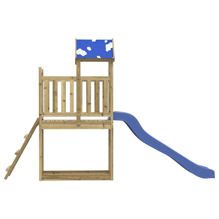 Set de joacă pentru exterior, lemn de pin impregnat - WALTI WALTI