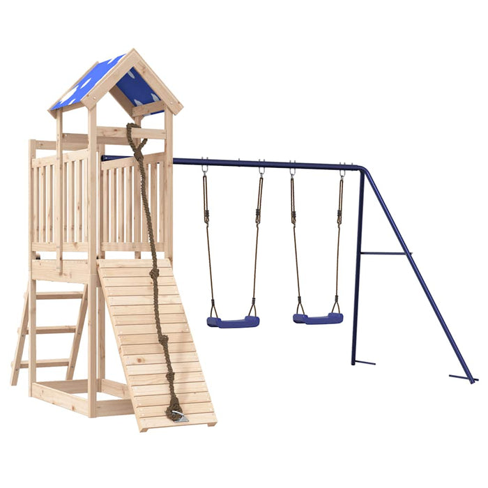 Set de joacă pentru exterior, lemn masiv de pin WALTI