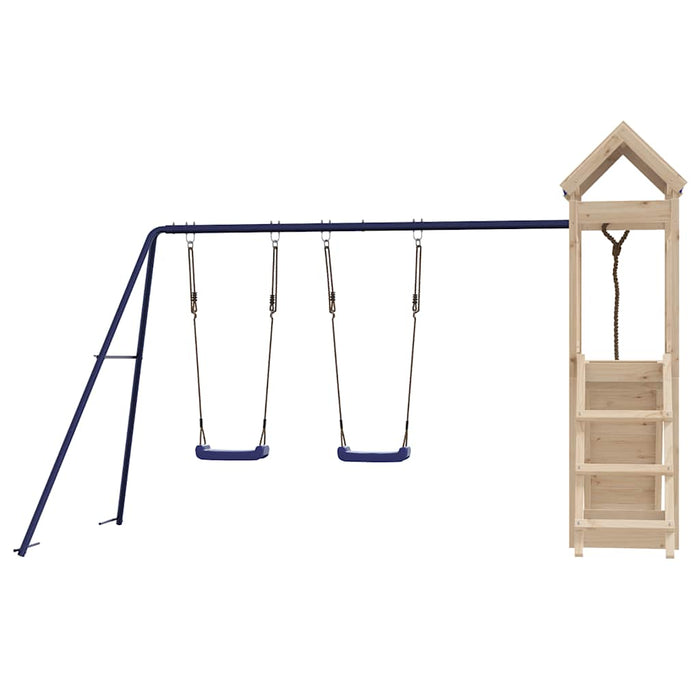 Set de joacă pentru exterior, lemn masiv de pin WALTI