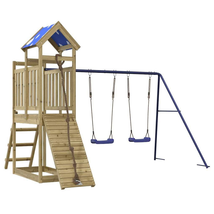 Set de joacă pentru exterior, lemn de pin impregnat - WALTI WALTI