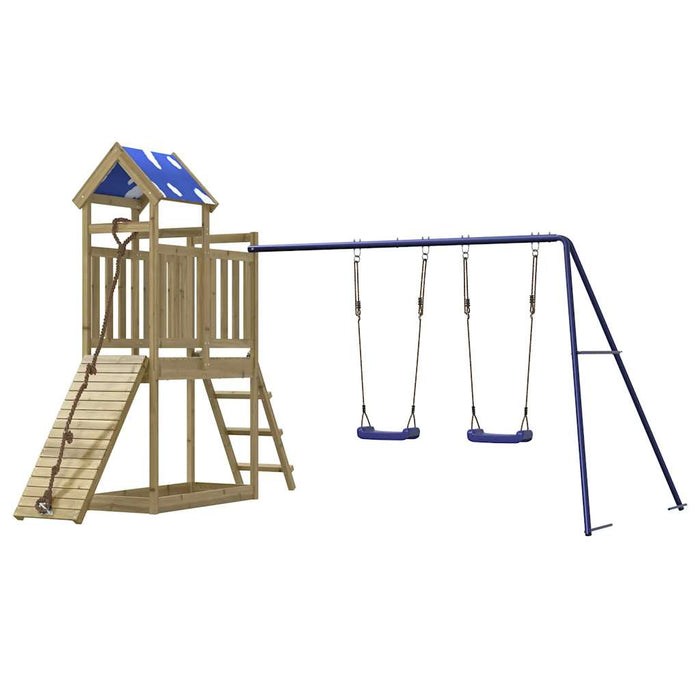 Set de joacă pentru exterior, lemn de pin impregnat - WALTI WALTI