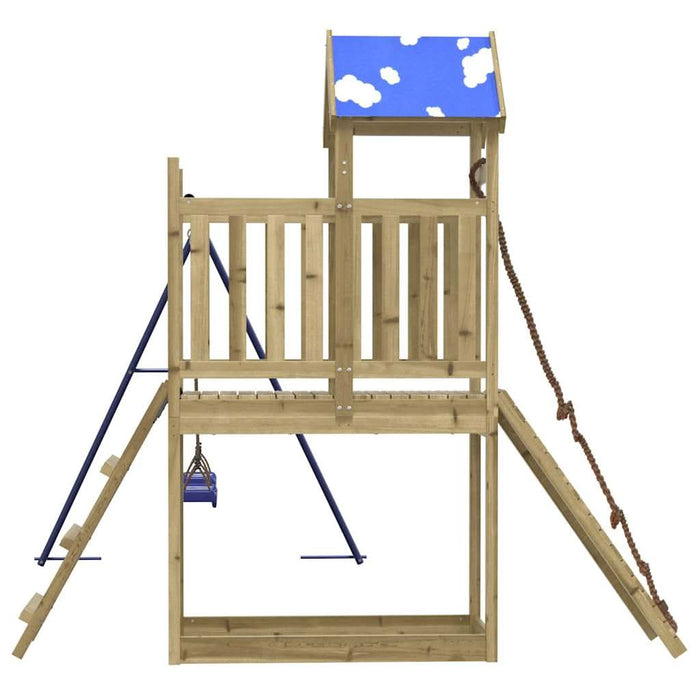 Set de joacă pentru exterior, lemn de pin impregnat - WALTI WALTI