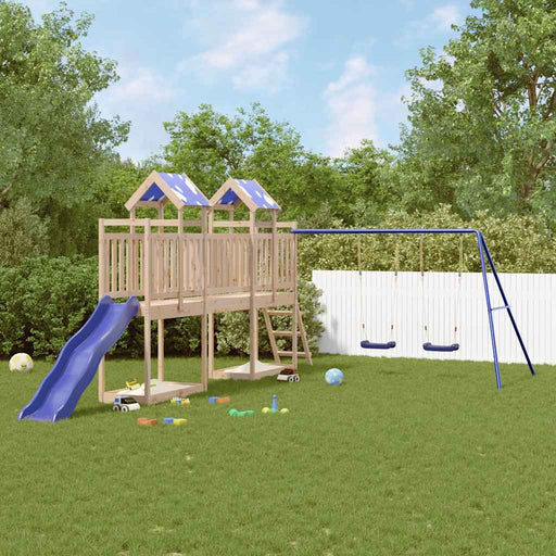 Set de joacă pentru exterior, lemn masiv de pin - WALTI WALTI