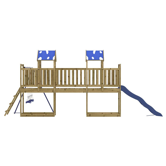 Set de joacă pentru exterior, lemn de pin impregnat - WALTI WALTI