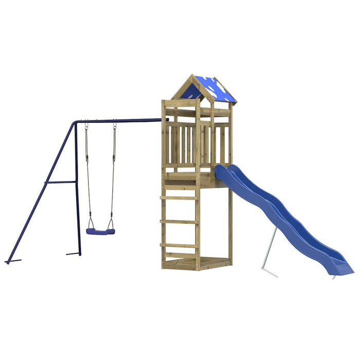 Set de joacă pentru exterior, lemn de pin impregnat - WALTI WALTI