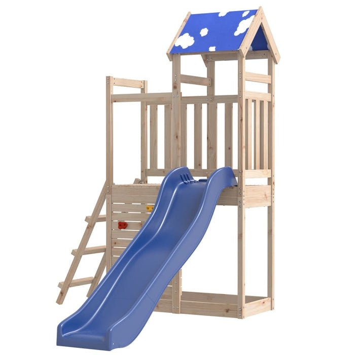 Set de joacă pentru exterior, lemn masiv de pin - WALTI WALTI
