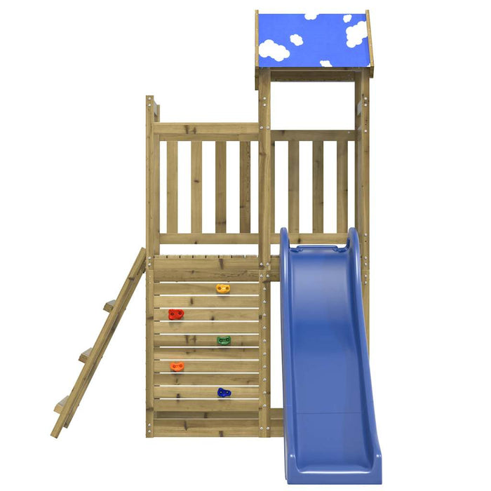 Set de joacă pentru exterior, lemn de pin impregnat - WALTI WALTI