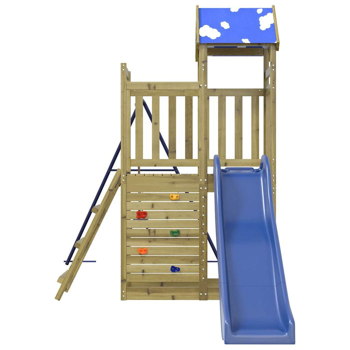Set de joacă pentru exterior, lemn de pin impregnat - WALTI WALTI