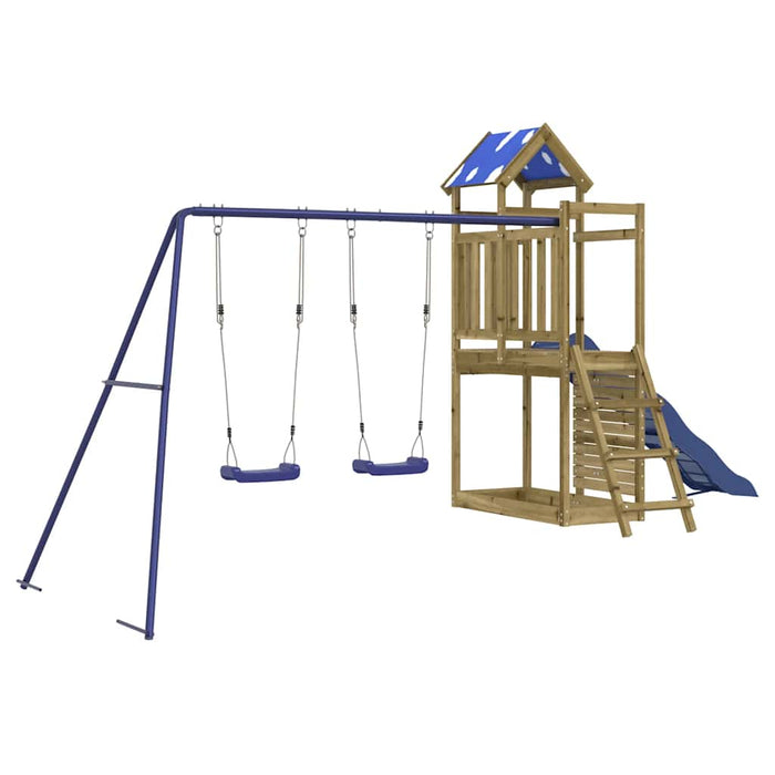 Set de joacă pentru exterior, lemn de pin impregnat - WALTI WALTI
