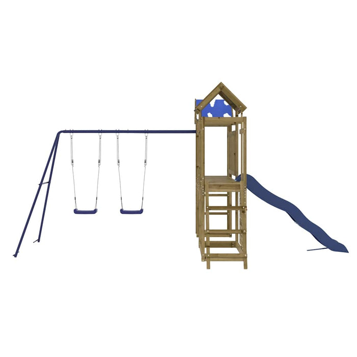 Set de joacă pentru exterior, lemn de pin impregnat - WALTI WALTI