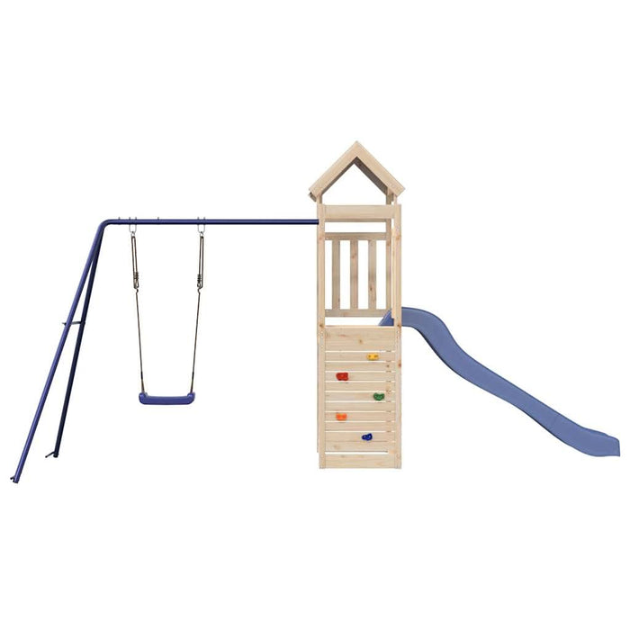 Set de joacă pentru exterior, lemn masiv de pin - WALTI WALTI