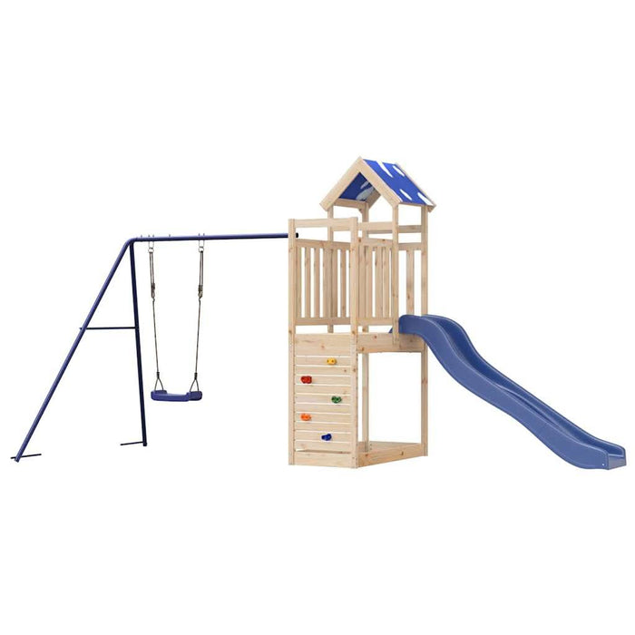 Set de joacă pentru exterior, lemn masiv de pin - WALTI WALTI
