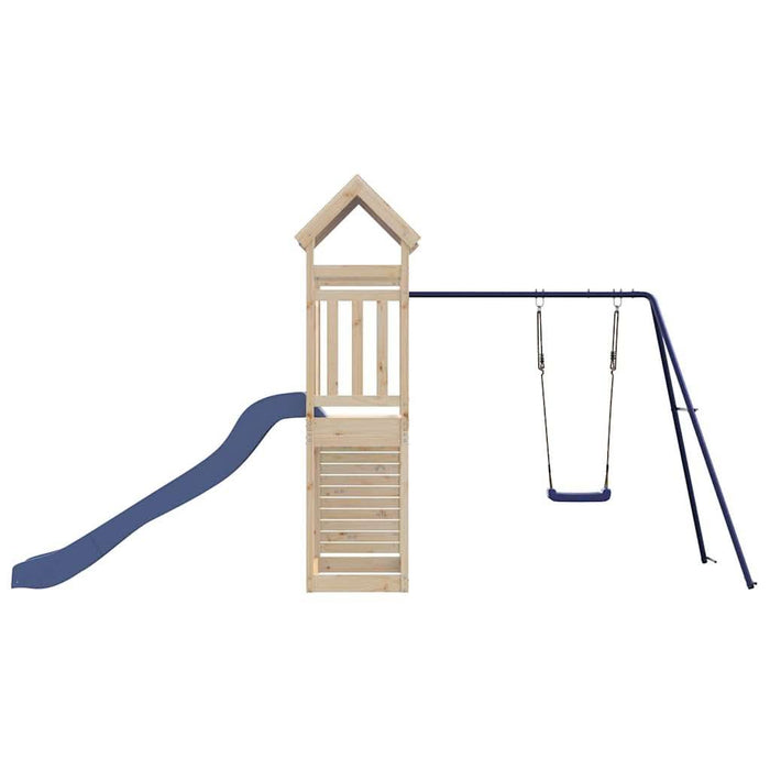 Set de joacă pentru exterior, lemn masiv de pin - WALTI WALTI