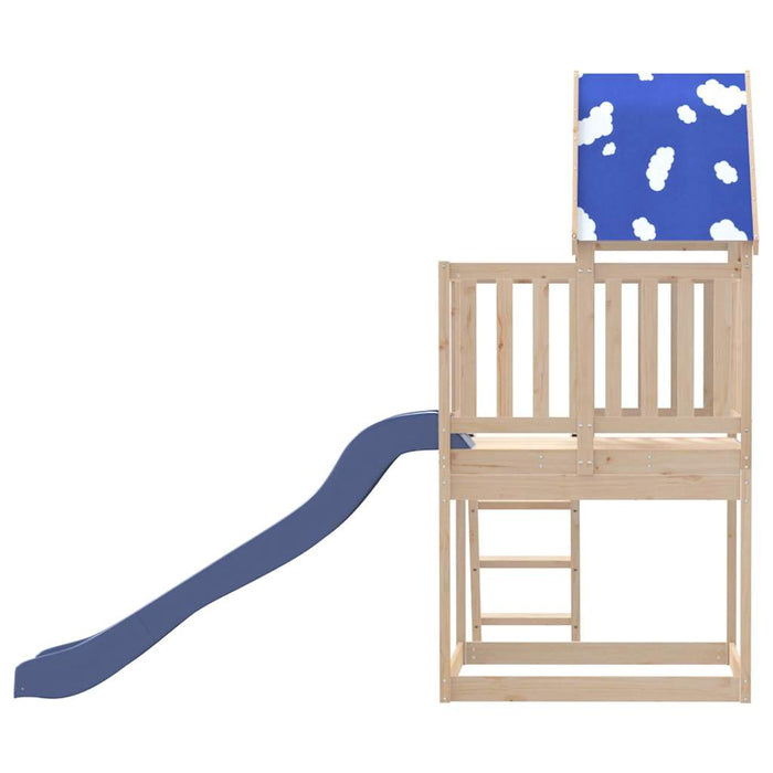 Set de joacă pentru exterior, lemn masiv de pin - WALTI WALTI