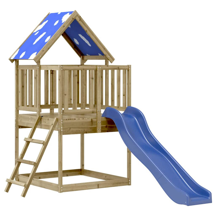 Set de joacă pentru exterior, lemn de pin impregnat - WALTI WALTI