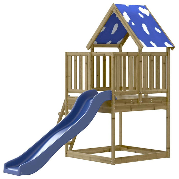 Set de joacă pentru exterior, lemn de pin impregnat - WALTI WALTI