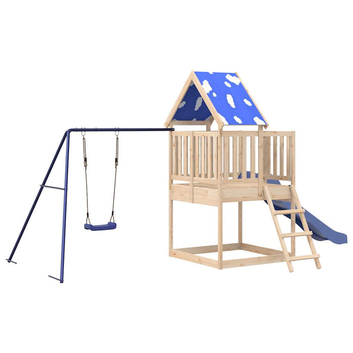 Set de joacă pentru exterior, lemn masiv de pin - WALTI WALTI
