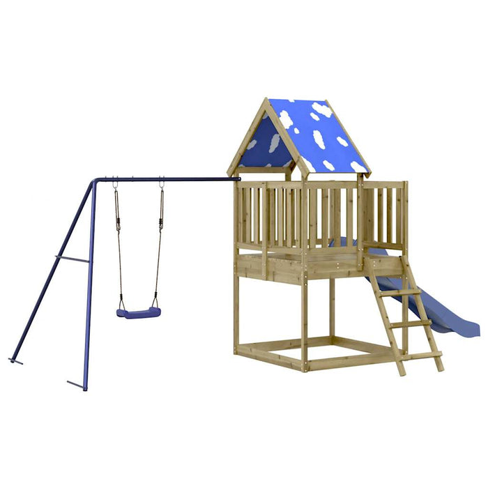 Set de joacă pentru exterior, lemn de pin impregnat - WALTI WALTI
