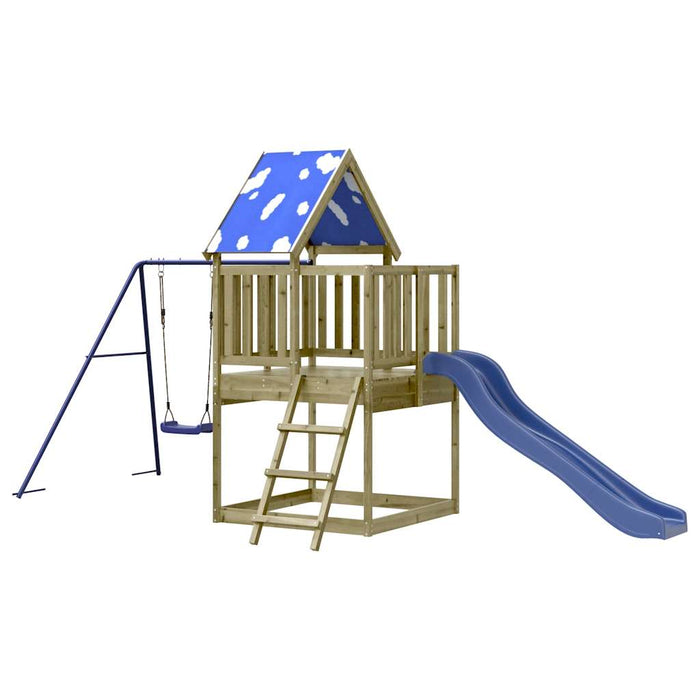 Set de joacă pentru exterior, lemn de pin impregnat - WALTI WALTI