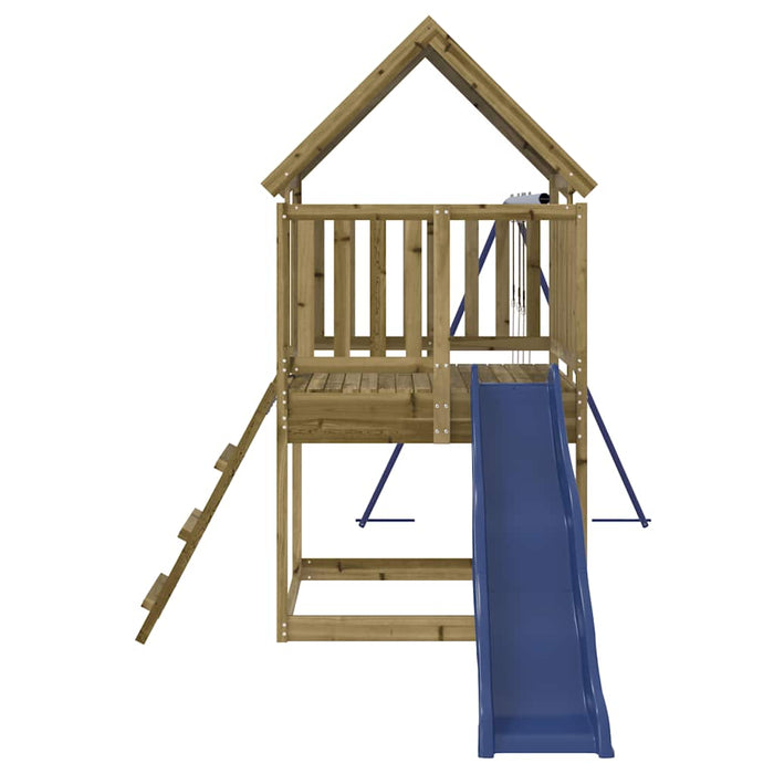 Set de joacă pentru exterior, lemn de pin impregnat - WALTI WALTI