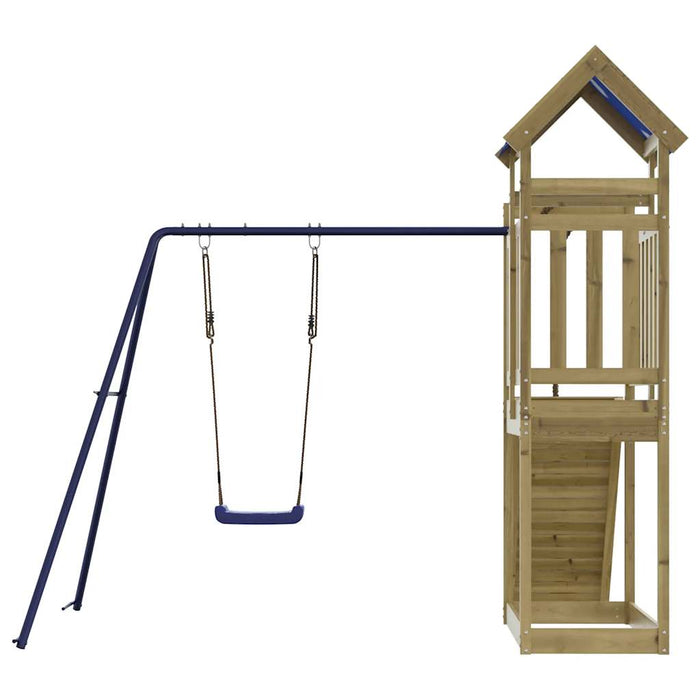 Set de joacă pentru exterior, lemn de pin impregnat - WALTI WALTI