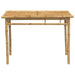 Set mobilier de grădină, 5 piese, bambus - WALTI WALTI