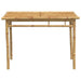 Set mobilier de grădină, 5 piese, bambus - WALTI WALTI
