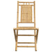 Set mobilier de grădină, 5 piese, bambus - WALTI WALTI
