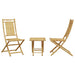 Set mobilier bistro, 3 piese, bambus - WALTI WALTI