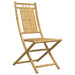 Set mobilier bistro, 3 piese, bambus - WALTI WALTI
