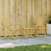 Set mobilier bistro, 3 piese, bambus - WALTI WALTI