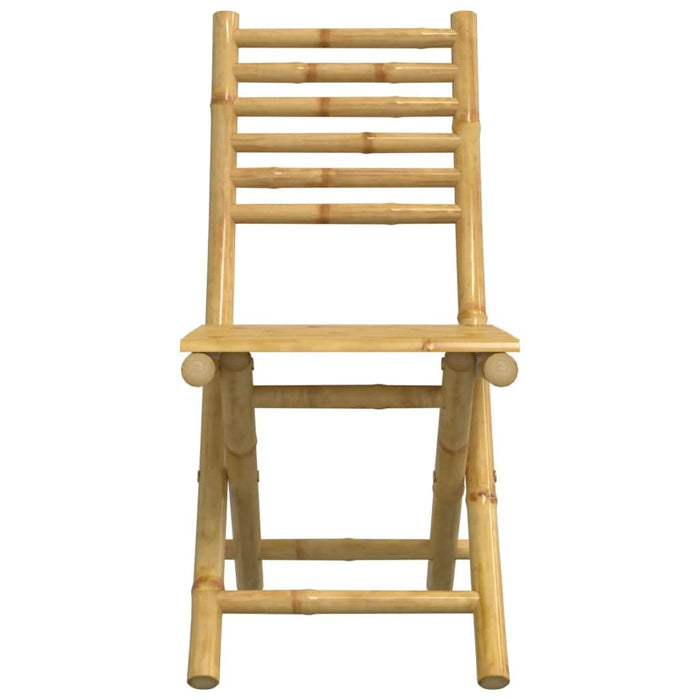 Set mobilier bistro, 3 piese, bambus - WALTI WALTI