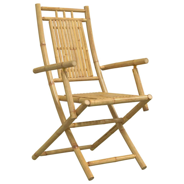 Set mobilier bistro, 3 piese, bambus WALTI
