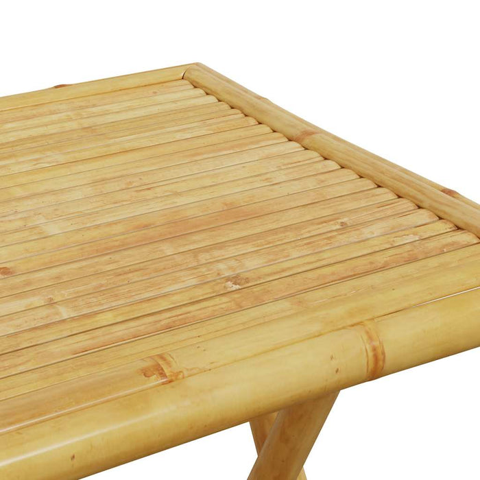 Set mobilier bistro, 3 piese, bambus WALTI