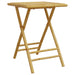 Set mobilier bistro, 3 piese, bambus - WALTI WALTI