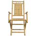 Set mobilier de grădină, 5 piese, bambus - WALTI WALTI