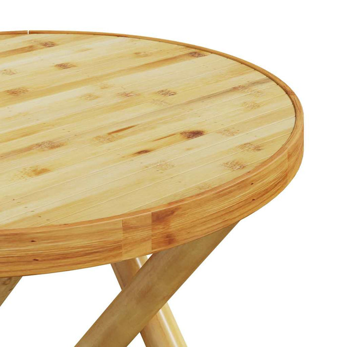 Set mobilier bistro, 3 piese, bambus WALTI