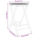 Set mobilier bistro, 3 piese, bambus - WALTI WALTI
