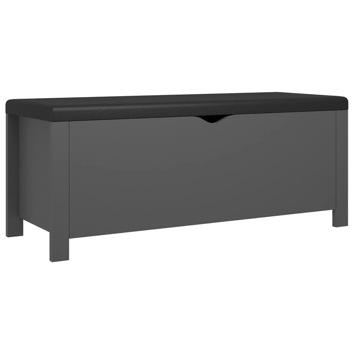 Cutie de depozitare cu pernă gri 105x40x45 cm - WALTI WALTI