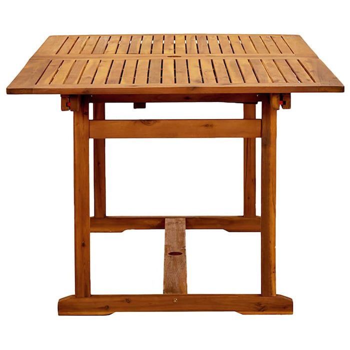Set mobilier de grădină, 7 piese, lemn masiv acacia/textilenă - WALTI WALTI