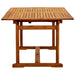 Set mobilier de grădină, 7 piese, lemn masiv acacia/textilenă - WALTI WALTI